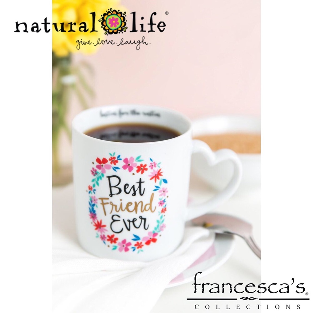 Francesca’s +Natural Life Best Friend Ever Mug
